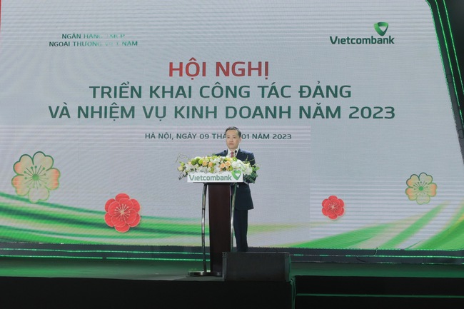 Vietcombank tổ chức thành công Hội nghị triển khai công tác Đảng và nhiệm vụ kinh doanh năm 2023 - Ảnh 3.