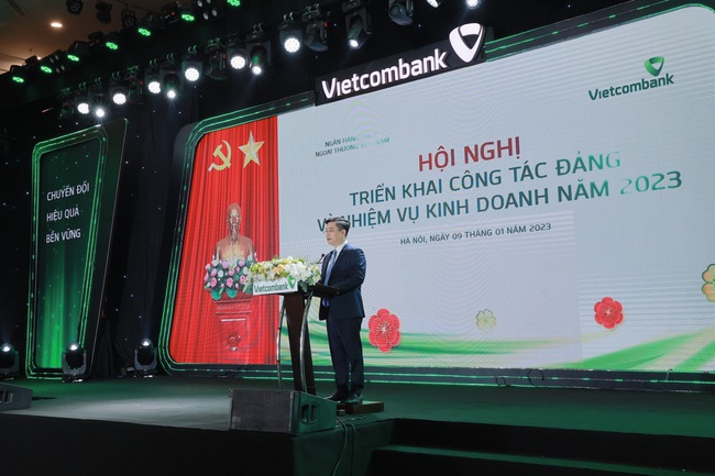Vietcombank tổ chức thành công Hội nghị triển khai công tác Đảng và nhiệm vụ kinh doanh năm 2023 - Ảnh 5.