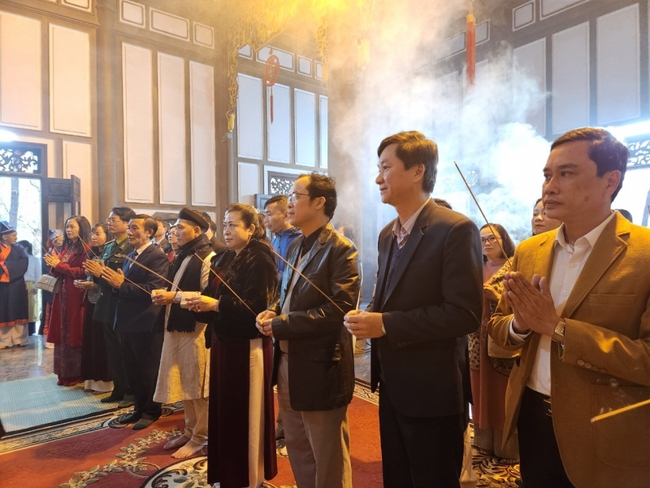 Thừa Thiên Huế: Nhiều hoạt động tại lễ hội đền Huyền Trân - Ảnh 7.