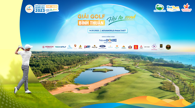 Giải Golf Bình Thuận – Hội tụ xanh hưởng ứng Năm Du lịch quốc gia 2023, thúc đẩy quảng bá du lịch golf cho tỉnh nhà - Ảnh 1.