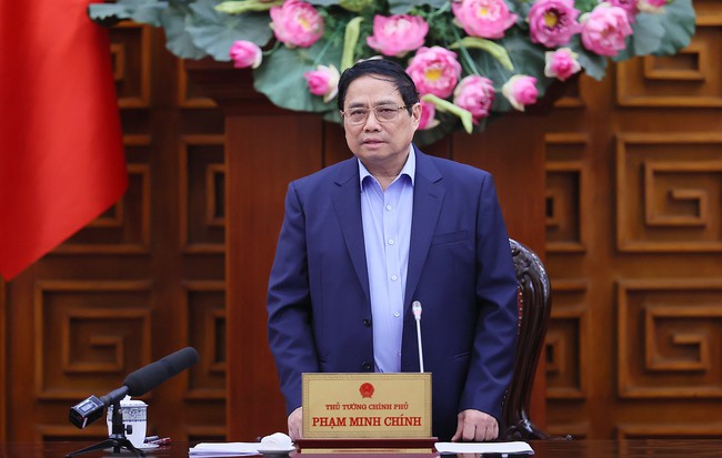 Thủ tướng Phạm Minh Chính chủ trì họp về bảo đảm cung ứng điện - Ảnh 1.