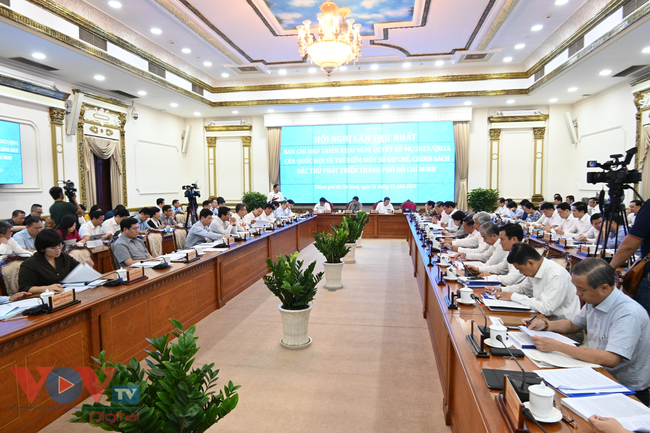 Thủ tướng chủ trì hội nghị về triển khai cơ chế đặc thù phát triển TP.HCM- Ảnh 2.