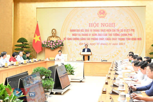 Thủ tướng chủ trì Hội nghị toàn quốc đánh giá kết quả thực hiện về công tác Phòng cháy chữa cháy - Ảnh 3.