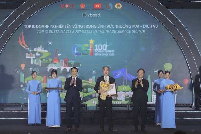 Tập đoàn BRG: Top 10 doanh nghiệp bền vững Việt Nam 2023- Ảnh 1.
