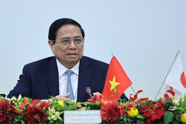 Tọa đàm giữa Thủ tướng Phạm Minh Chính với Thống đốc và doanh nghiệp tiêu biểu tỉnh Gunma- Ảnh 3.