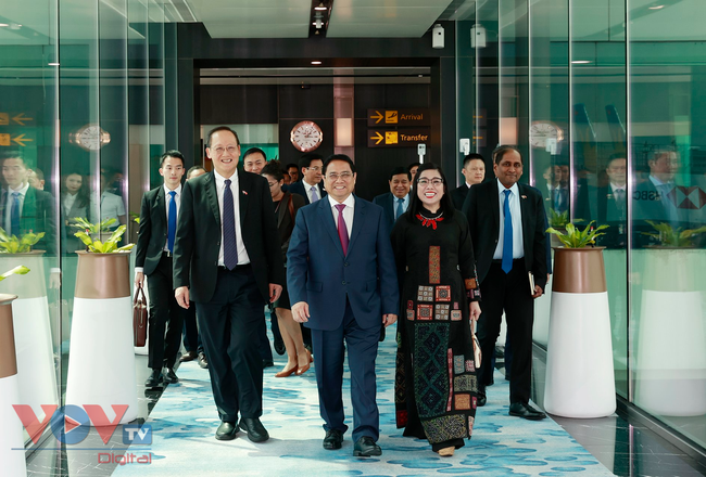 Thủ tướng Phạm Minh Chính kết thúc chuyến thăm chính thức Singapore, bắt đầu thăm chính thức Brunei - Ảnh 1.
