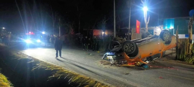 Điện Biên: Tai nạn giao thông nghiêm trọng làm 3 người chết - Ảnh 1.