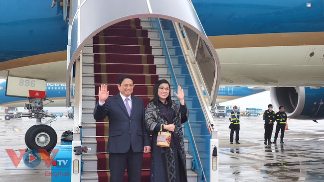 Thủ tướng Phạm Minh Chính lên đường thăm chính thức Singapore và Brunei - Ảnh 1.