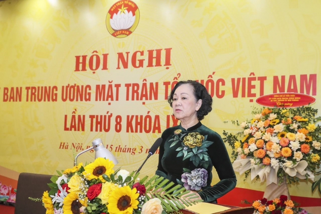 Bà Nguyễn Thị Thu Hà làm Phó Chủ tịch, Tổng thư ký Ủy ban TW MTTQ Việt Nam - Ảnh 3.