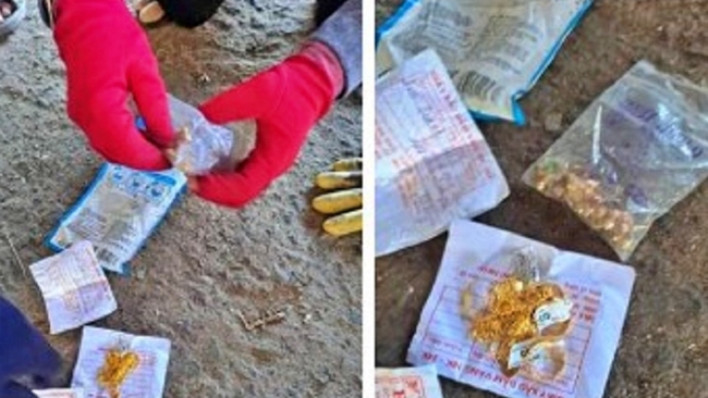 Tìm thấy hơn 1 cây vàng trong hàng ngàn tấn rác ở đảo Phú Quý - Ảnh 1.