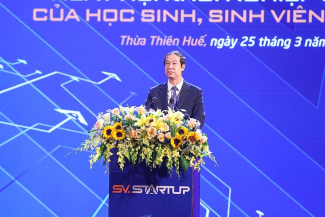 Thủ tướng Phạm Minh Chính dự Lễ Khai mạc Ngày hội khởi nghiệp quốc gia của học sinh, sinh viên - Ảnh 3.