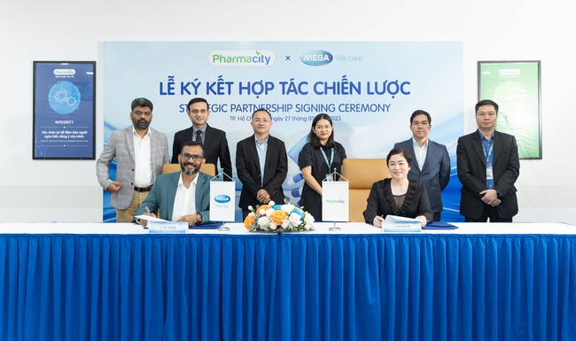 Pharmacity & Mega We Care Việt Nam công bố thỏa thuận hợp tác chiến lược - Ảnh 1.