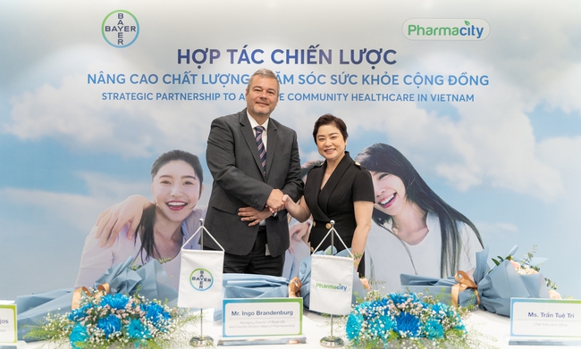 Pharmacity và Bayer Việt Nam đồng hành tăng cường chăm sóc sức khỏe cộng đồng - Ảnh 2.