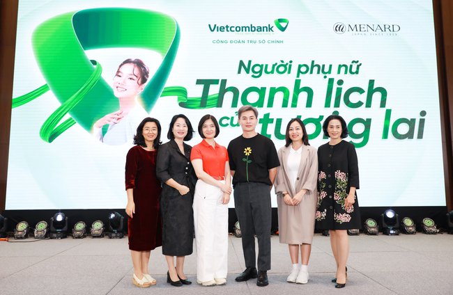 Vietcombank tổ chức chương trình Người phụ nữ thanh lịch của tương lai chào mừng ngày Quốc tế Phụ nữ 8/3 - Ảnh 1.