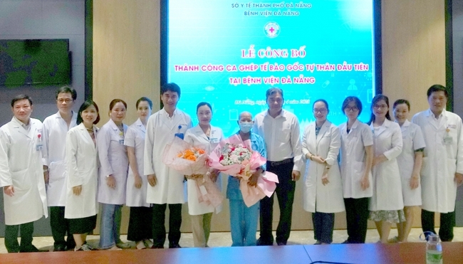 Bệnh viện Đà Nẵng thực hiện thành công ca ghép tế bào gốc tự thân - Ảnh 2.