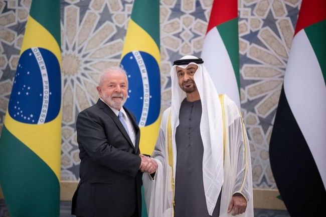 Tổng thống Brazil thăm chính thức UAE - Ảnh 1.