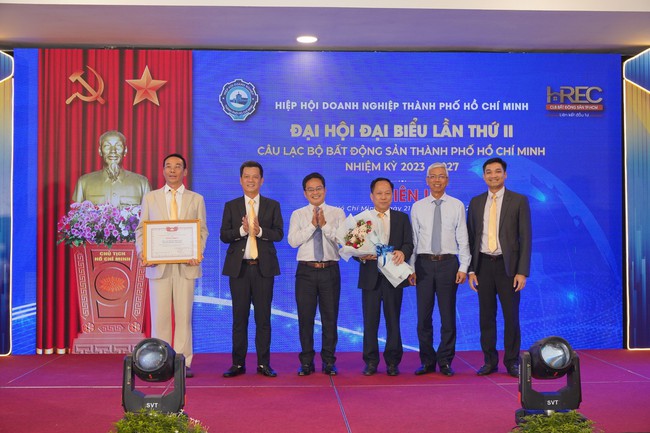 Đại hội HREC bầu ông Nguyễn Quốc Bảo làm Chủ tịch nhiệm kỳ 2023 - 2027 - Ảnh 2.