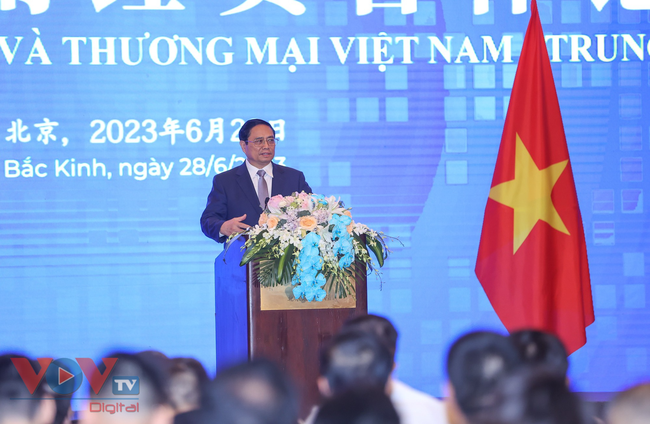 Thủ tướng Phạm Minh Chính dự Diễn đàn Hợp tác đầu tư và thương mại Việt Nam – Trung Quốc - Ảnh 7.