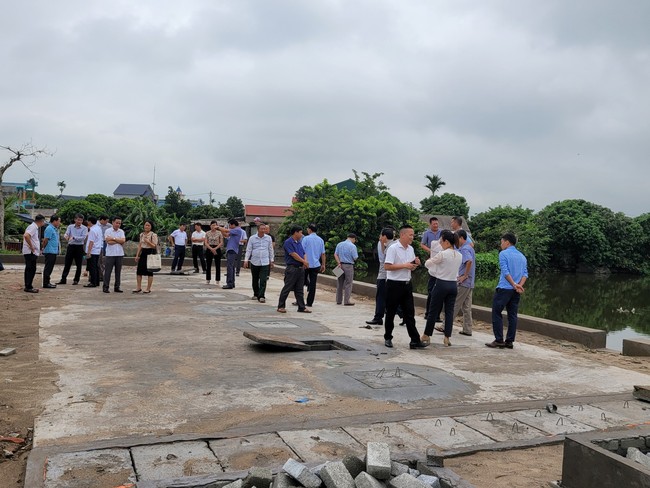 Hưng Yên: Nỗ lực thu gom, xử lý nước thải sinh hoạt khu dân cư nông thôn - Ảnh 3.