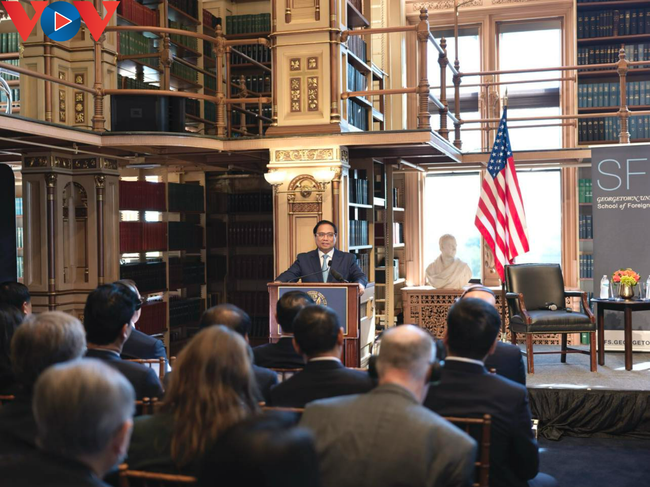 Dư luận ở Mỹ ấn tượng với bài phát biểu chính sách của Thủ tướng Phạm Minh Chính - Ảnh 1.