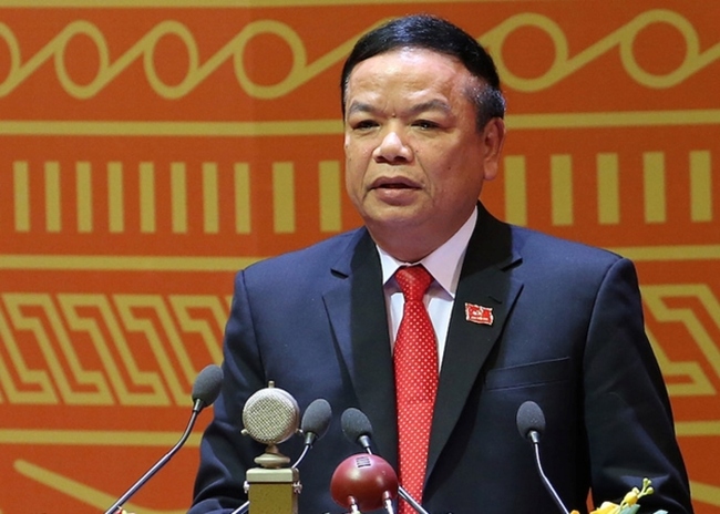 Ủy ban Thường vụ Quốc hội kỷ luật nguyên Chủ tịch HĐND tỉnh Thanh Hóa Mai Văn Ninh - Ảnh 1.
