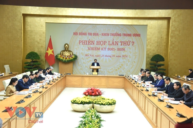 Thủ tướng Phạm Minh Chính chủ trì Phiên họp thứ 7 của Hội đồng Thi đua khen thưởng Trung ương- Ảnh 1.