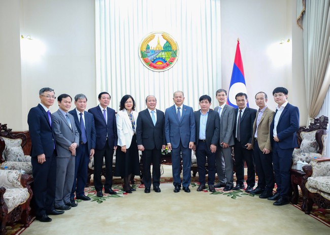 Lãnh đạo Lào mong muốn VOV tiếp tục hỗ trợ phát triển lĩnh vực phát thanh - Ảnh 4.
