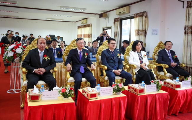 Lãnh đạo Lào mong muốn VOV tiếp tục hỗ trợ phát triển lĩnh vực phát thanh - Ảnh 5.