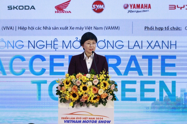 VIETNAM MOTOR SHOW 2024 chính thức khai mạc với chủ đề "Công nghệ mở tương lai xanh"- Ảnh 3.