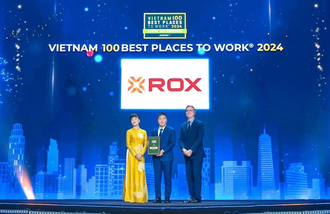 Năm thứ hai liên tiếp, ROX Group được bình chọn là “Nơi làm việc tốt nhất Việt Nam”- Ảnh 1.