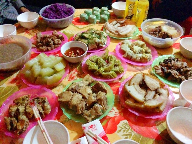 Món ăn ngày Tết của người Nùng Phàn Slình ở Lạng Sơn- Ảnh 2.