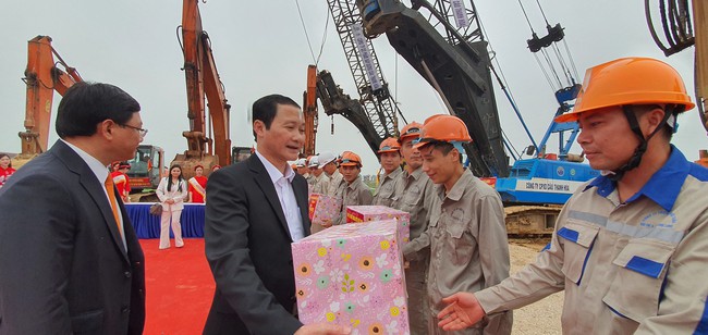 Thanh Hoá: Khởi công tuyến đường nối Cao tốc Bắc Nam với Cảng Nghi Sơn hơn 1.300 tỷ đồng- Ảnh 2.