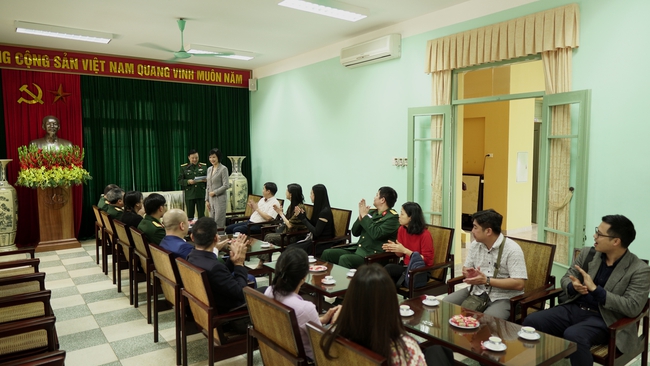 Kênh Truyền hình VOV thăm Khu Di tích K9: Hun đúc tinh thần học tập và làm theo tấm gương đạo đức, phong cách Hồ Chí Minh- Ảnh 4.