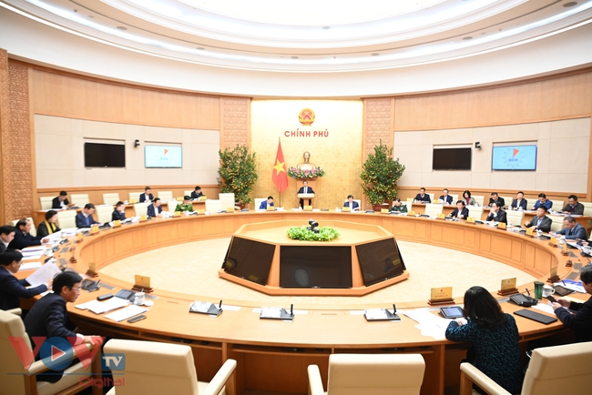 Thủ tướng Chính phủ Phạm Minh Chính chủ trì Phiên họp Chính phủ chuyên đề xây dựng pháp luật tháng 02/2024- Ảnh 1.