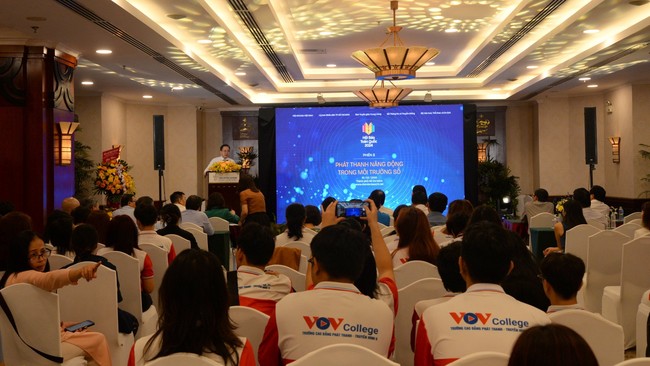 Những hoạt động ấn tượng của VOV tại Hội báo toàn quốc 2024- Ảnh 14.