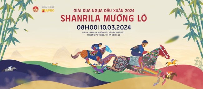 Giải đua ngựa Shanrila Mường Lò 2024: Tổ chức lần đầu tiên giữa lòng di sản Nghĩa Lộ, Yên Bái- Ảnh 2.