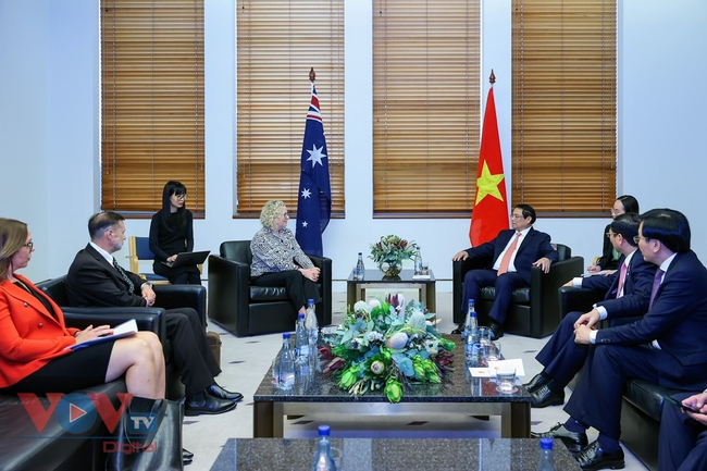 Thủ tướng Phạm Minh Chính tiếp bà Sharon Claydon, Phó Chủ tịch Hạ viện, Chủ tịch Nhóm Nghị sĩ hữu nghị Australia – Việt Nam- Ảnh 3.
