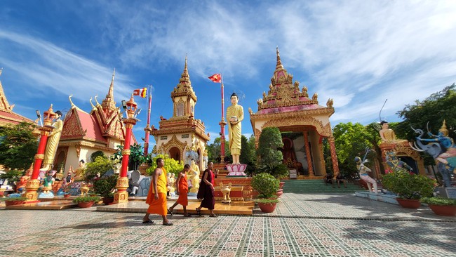 Chùa Xiêm Cán - Điểm du lịch văn hóa đặc sắc của đồng bào dân tộc Khmer- Ảnh 2.