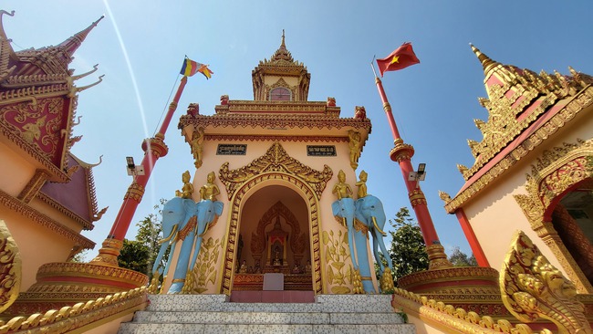 Chùa Xiêm Cán - Điểm du lịch văn hóa đặc sắc của đồng bào dân tộc Khmer- Ảnh 5.