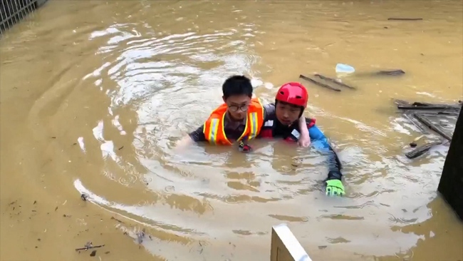 Trung Quốc: Mưa lớn liên tục, lũ lụt nghiêm trọng ở Quảng Đông- Ảnh 1.