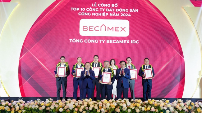 Becamex IDC - Lần thứ 4 liên tiếp dẫn đầu trong lĩnh vực bất động sản công nghiệp- Ảnh 1.