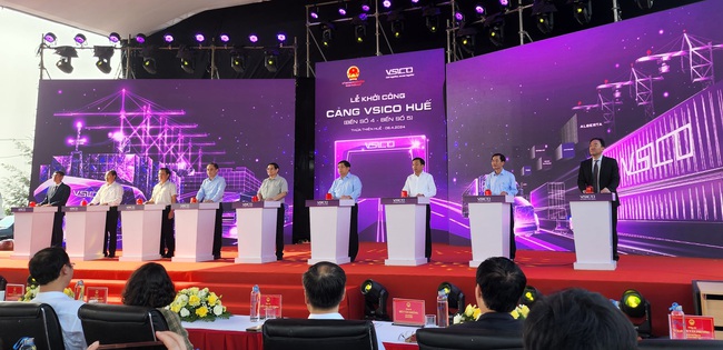 Thủ tướng Phạm Minh Chính dự lễ khởi công Cảng VSico- Ảnh 3.