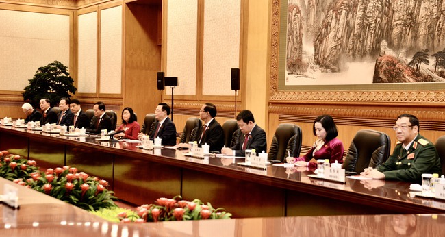 Chủ tịch Quốc hội Vương Đình Huệ hội kiến Tổng bí thư, Chủ tịch nước Trung Quốc Tập Cận Bình- Ảnh 5.