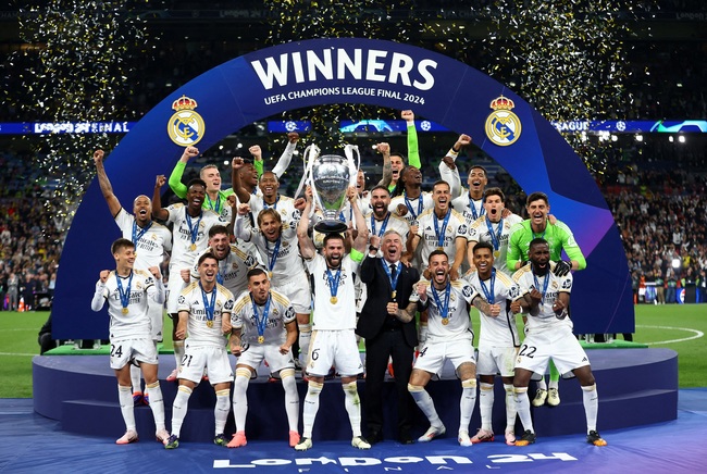 Champions League 2024:  Real Madrid lần thứ 15 lên đỉnh châu Âu- Ảnh 1.