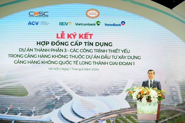 Vietcombank và ACV tổ chức lễ ký kết hợp đồng cấp tín dụng (hợp vốn) trị giá 1,8 tỷ USD cho dự án Cảng hàng không quốc tế Long Thành - Ảnh 6.