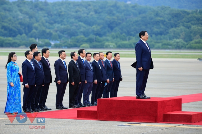 Lễ đón chính thức Thủ tướng Phạm Minh Chính và Phu nhân thăm Hàn Quốc- Ảnh 2.