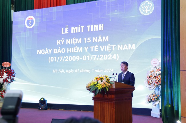 Kỷ niệm 15 năm ngày BHYT Việt Nam (1/7/2009-1/7/2024): Cả nước chung tay vì mục tiêu BHYT toàn dân- Ảnh 3.