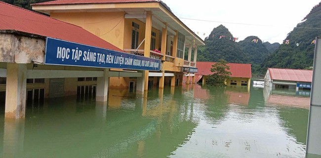 Cao Bằng: Hàng trăm hộ dân ở xã đặc biệt khó khăn bị cô lập do nước lũ- Ảnh 5.