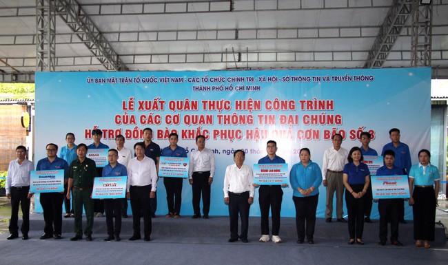 TP.HCM xuất quân thực hiện công trình hỗ trợ đồng bào miền Bắc- Ảnh 1.