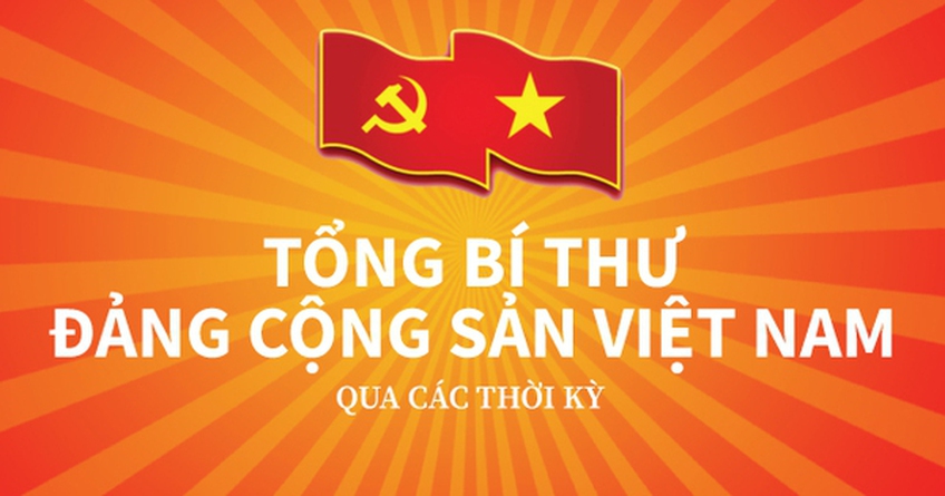 Infographics: Tổng Bí thư Đảng Cộng Sản Việt Nam qua các thời kỳ